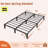 Bed Frame, Heavy Duty Metal Platform Bed Frame with Durable Iron Slat Support and Legs, No Box Spring Required, No Screws Needed, Support Up to 800 LBS, Tool-Free Assembly-1844523536-1657583756