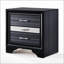Table de chevet contemporaine avec rangement