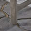 Chaise longue de patio en bois