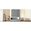 Grand lit escamotable mural avec coussin et tablettes
