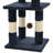 vidaXL Cat Tree Blue Particle board, plush, sisal rope Medium Durable