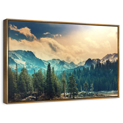 Paysage de montagnes de la Sierra Nevada