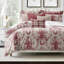 Country Lane Toile Crimson Cotton Coverlet Set  8 Piece-995227400