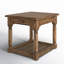 25" H End Table with Storage