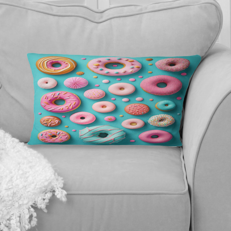 Coussin coloré Colorful Donuts Flatley IV - Food Donuts