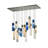 Andelynn 15 - Light Nickel Cluster Pendant
