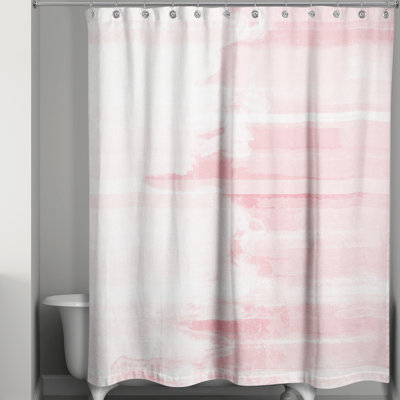Rideau de douche simple Croxley