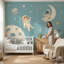 Papier peint espace Astronauts Moon-91104489-91104491