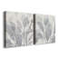 Shadow Leaves I - ensemble de 2 peintures sur toile tendue-1860480860