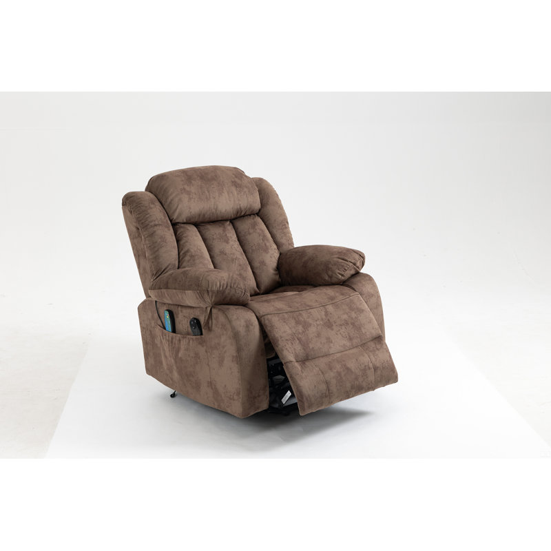 Fauteuil inclinable électrique inclinable inclinable électrique, Brun