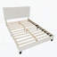 Lit plateforme en tissu d'ameublement-1335435442