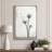 Dandelion "Simple Whimsy Flying Dandelion Artwork, Minimalist Neutral Rustic Living Room Wall Pictures, Large Framed Canvas Giclee Print Wall Art"-56407338-119402273-56407339