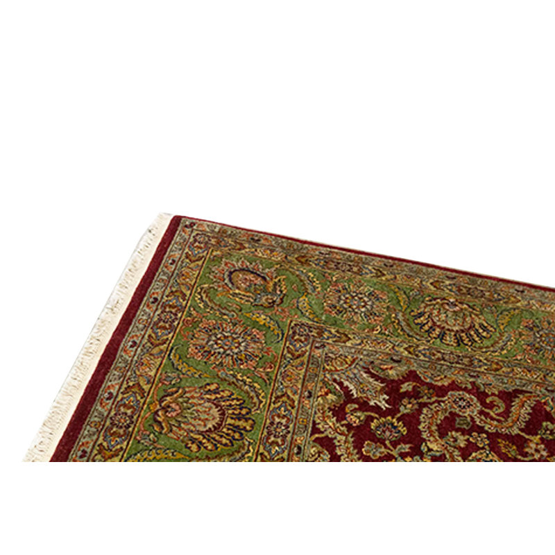 Wool Floral Area Rug