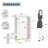 57" Modern Narrow Hidden Shoe Storage Cabinet Organizer With Bench For Entryway With 3 Flip Drawer-519705721
