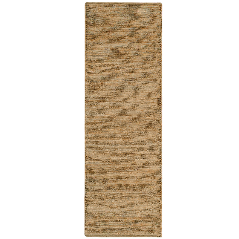 Spathariko Solid Colour Hand Woven Area Rug, Runner 66 x 200cm
