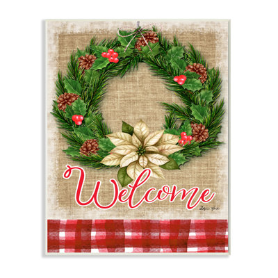 Pavillon de jardin traditionnel « welcome » par Sheri Hart-impression d’art graphique