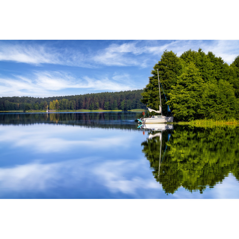 Vacations In Poland by Ewg3D - No Frame Print on Canvas, 30cm H x 46cm W