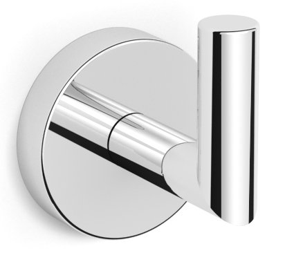 Luxury Hotel Wall Mounted Robe Hook, Polished Chrome
