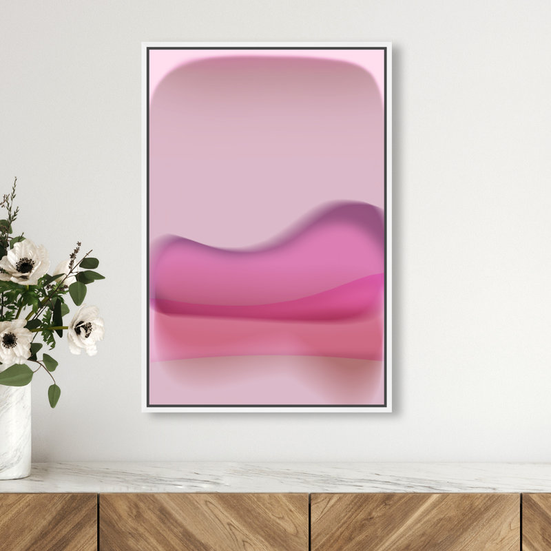 Dancing Lover II Print by Oliver Gal, 46"H x 31"W, White Floater Frame