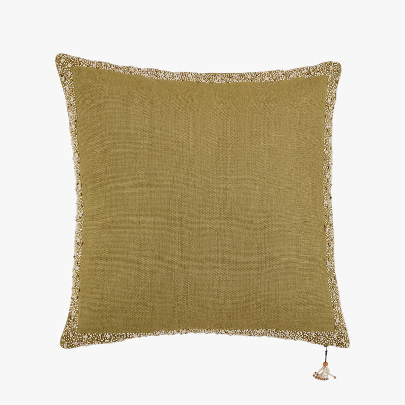 Coastal Breeze Serafina Pillow Cover & Insert, Sage