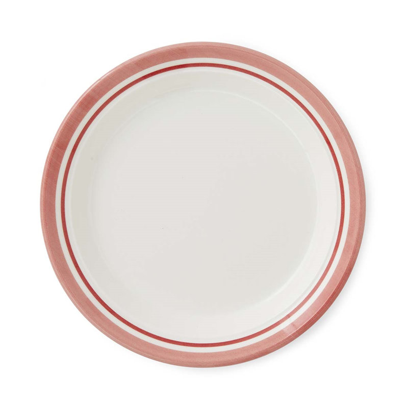 Portmeirion, Potters Stripe - Side Plates, Red