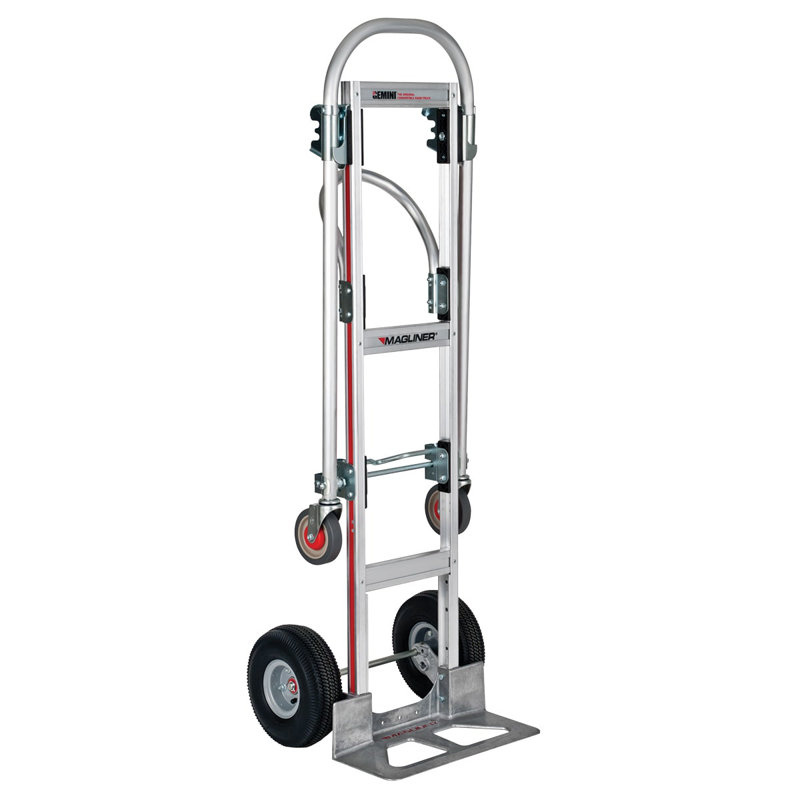 Chariot à main 1000 lb capacité Gemini, Sénior : H 61 po x l 21 po x P 21 po, Sénior : H 61 po x l 21 po x P 21 po