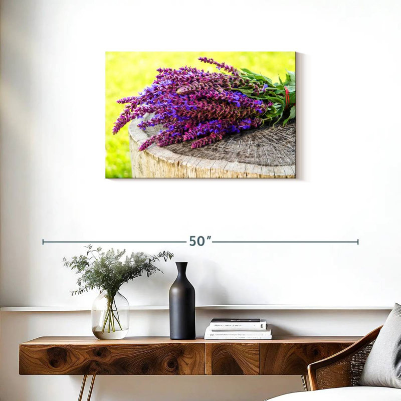 Bouquet de fleurs simple, H 20 po x l 30 po