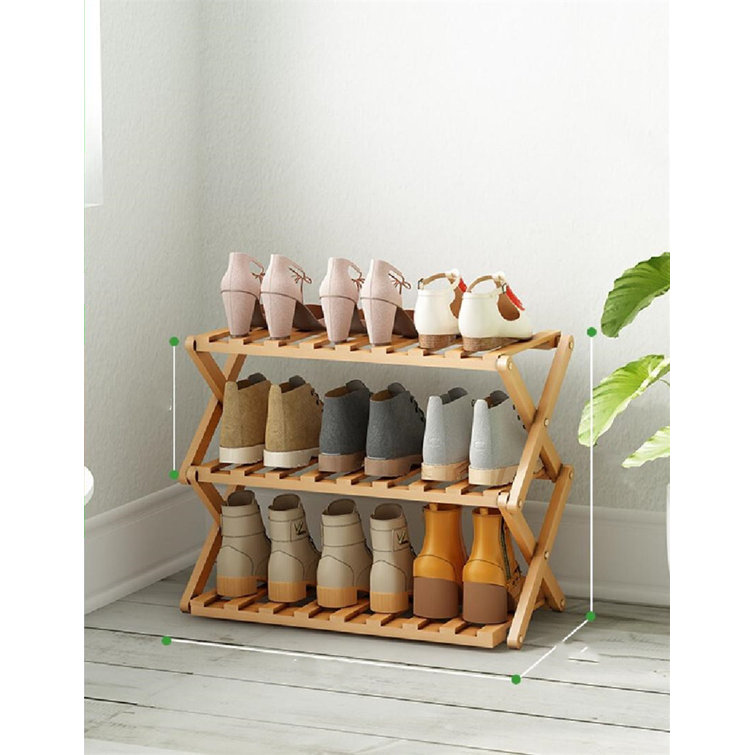 9 Pair Shoe Rack Rebrilliant