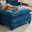 Canapé modulaire avec repose-pieds Cloud - Coussin double couche confortable, siège de salon-948245326