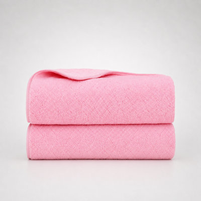 Microfiber Bath Towel Set for Bathroom,2 Pieces 27" x 55"