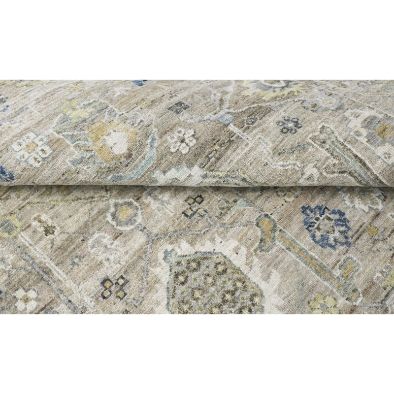 Camel Antique Revival Wool Rug - 7'7" x 9'10"