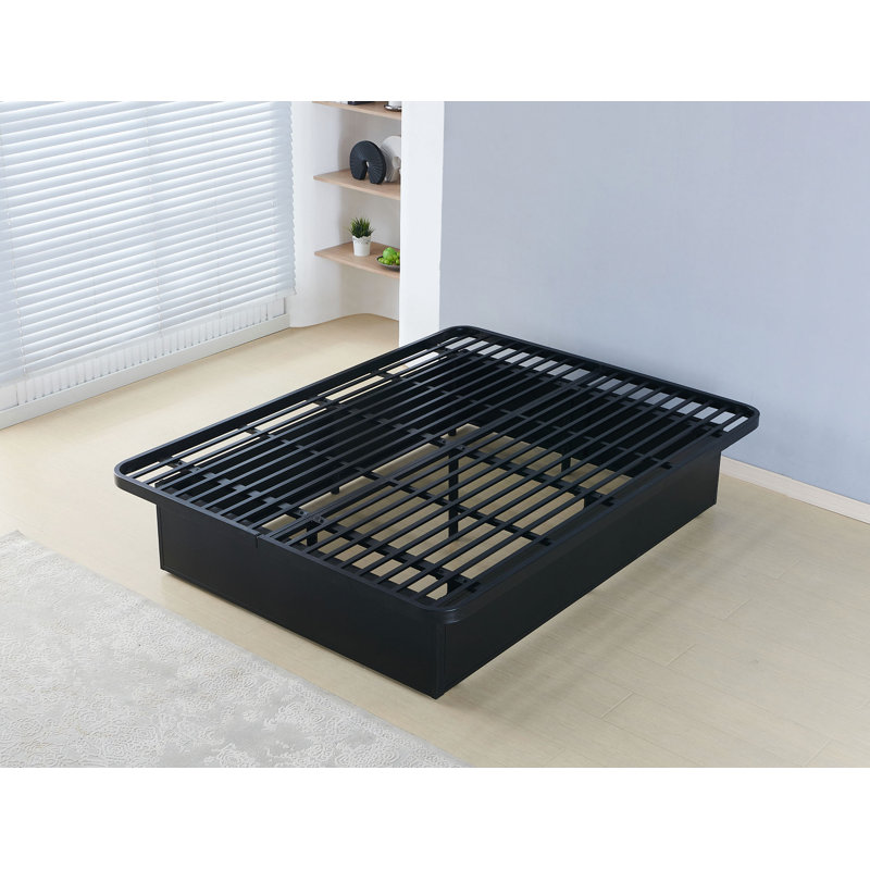 Heavy Duty Platform Bed Frame Made With Metal And 16" Height, Full