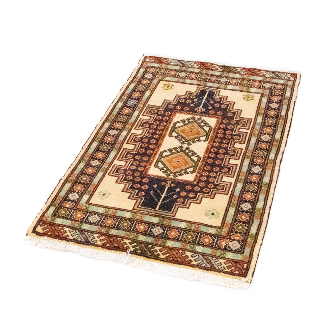 Hand Knotted Wool Beige Indoor/Outdoor Rug