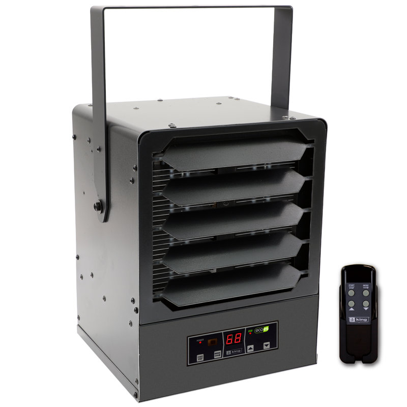 Chaufferette à 2 étages avec support de fixation KBP ECO2S, 208V, 5000W, 1 phase, 5000