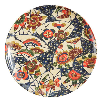 Assiette plate en mélamine 11 po Mahaila, ensemble de 4