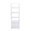 Tall Nightstand With Bookshelf & 2 Drawers, 5-tier Vertical Storage Cabinet For Bedroom, Space-saving Bedside Table For Small Spaces-714412193