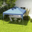 118'' W x 118'' D Metal Canopy