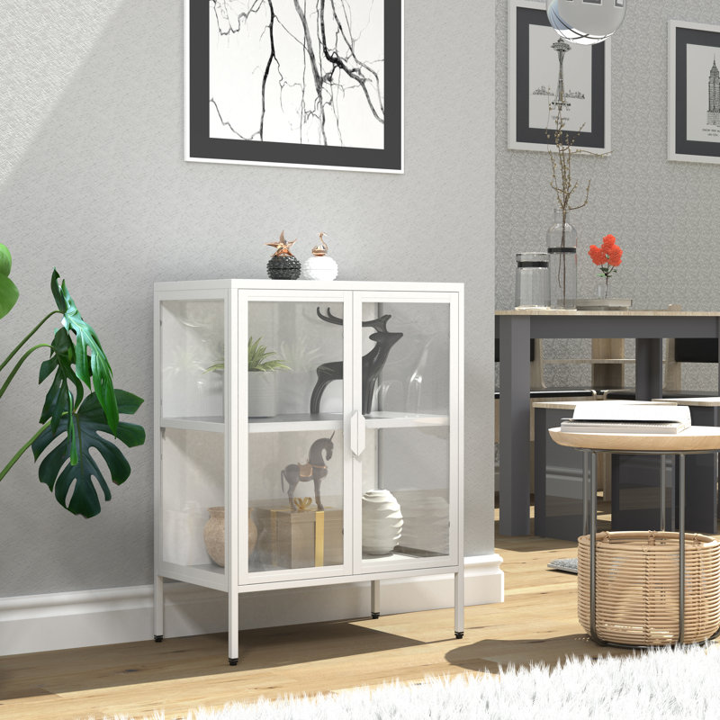Mykhajlo Display Cabinet, White