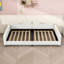 Wood Upholstered Daybed with Cloud-Shaped Backrest-1181006149-1190992768