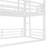 Twin Xl Over Twin Xl Over Twin Xl Bunk Bed, Metal Triple Bunk Bed With Safety Guardrails, Heavy-Duty Bunk Bed With Noise-Reduced Design, White-1685476717-1685476716