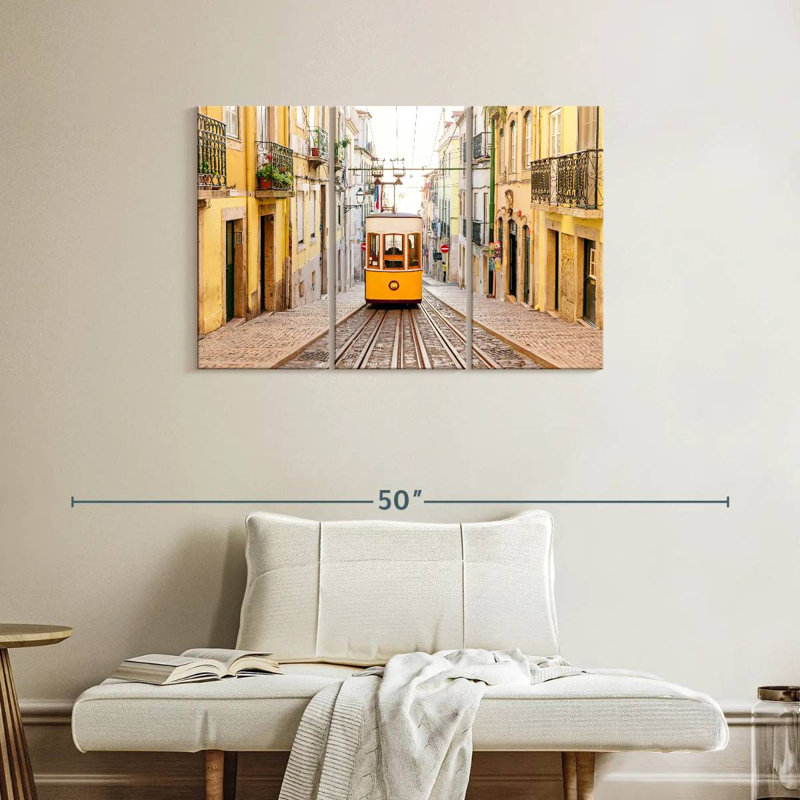 Lisbon Funicular, 24" H x 38" W