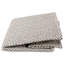 BAC À PAPIER DIAMANT BASKETWeave PIERRE / NOIR RECTANGLE MOYEN 15 x 10 x 12