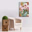 Art mural sur toile Winston Porter «Orchid Dance» par Annelein Beukenkamp-2133617467