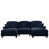 Chenille bleu est en rupture de stock