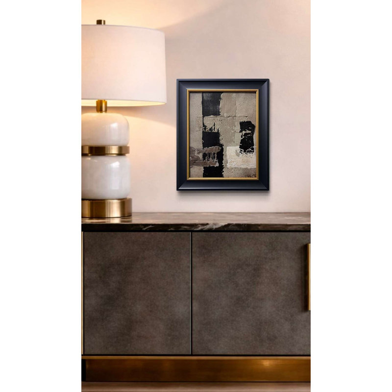Residual No. 1 - Original Mixed-Media Abstract Painting by J. Kent Martin