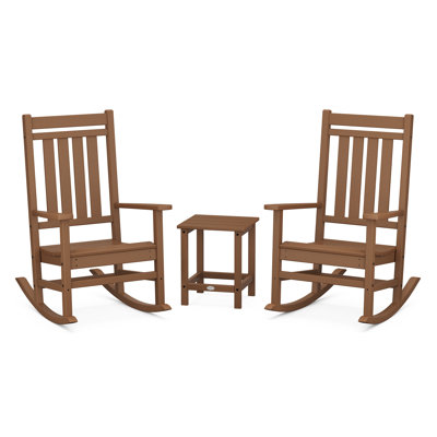 POLYWOOD® Rocker 2-Person Patio Seating Group