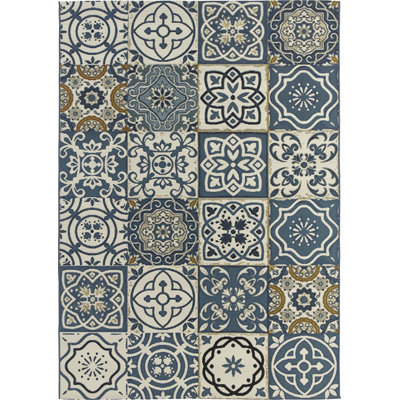 Semple Patchwork Hand Woven Area Rug