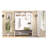 Farmhouse 4-In-1 Hall Tree With 6 Hooks, Practical Walnut Entryway Bench With Adjustable Shelves,  Wooden Style Rustic Shoe Organizer With 16 Open Compartments For Mudroom, Living Room, White-876321422