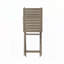 Chaise d'extérieur en bois d'acacia