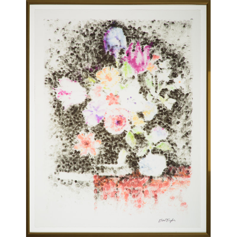 Red Tablecloth Print by Evan Taylor